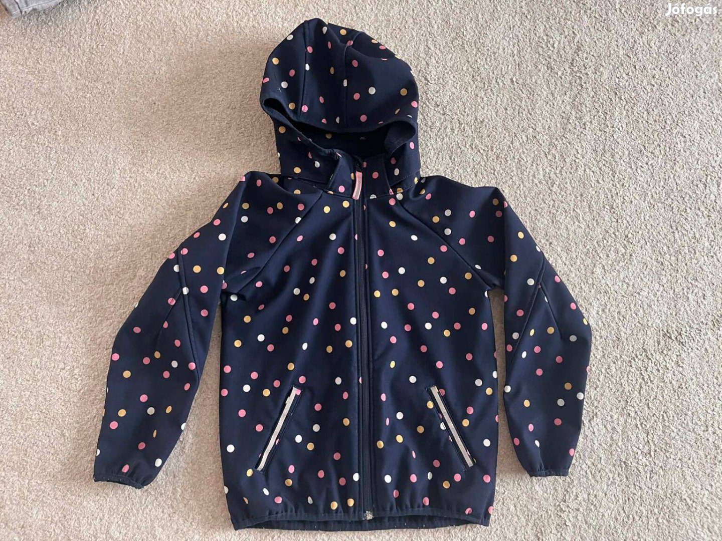 HM kislány vízálló softshell dzseki, 134-es