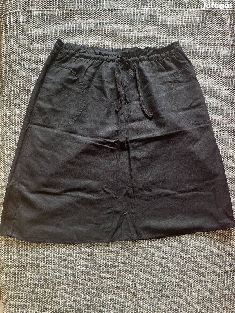 H&M női fekete térdszoknya