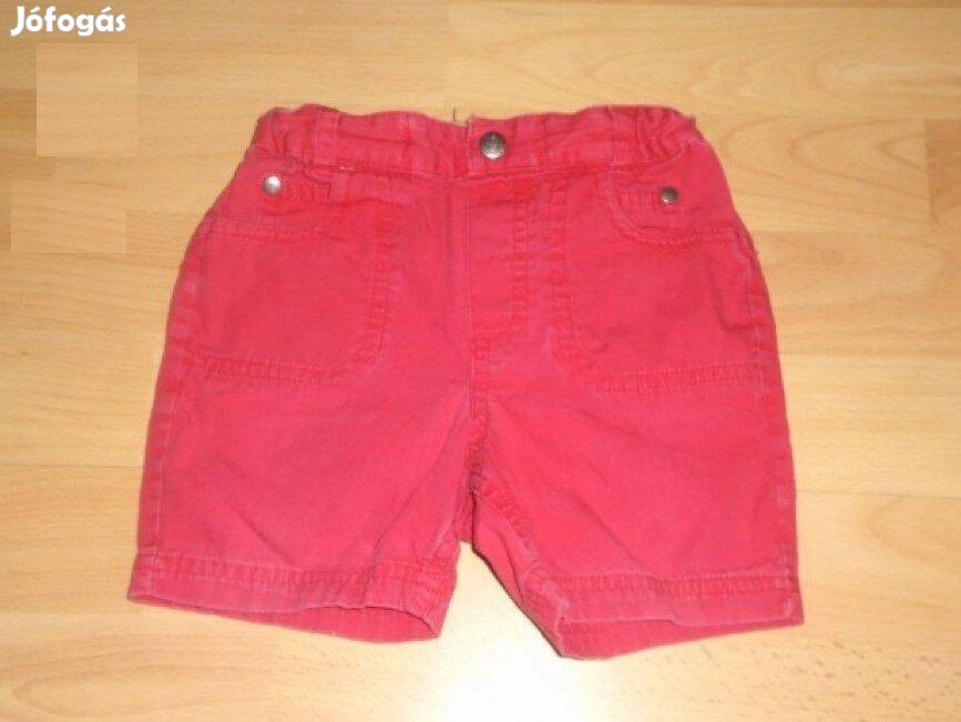HM piros színű rövidnadrág 4-6 hó méret 68 - dereka
