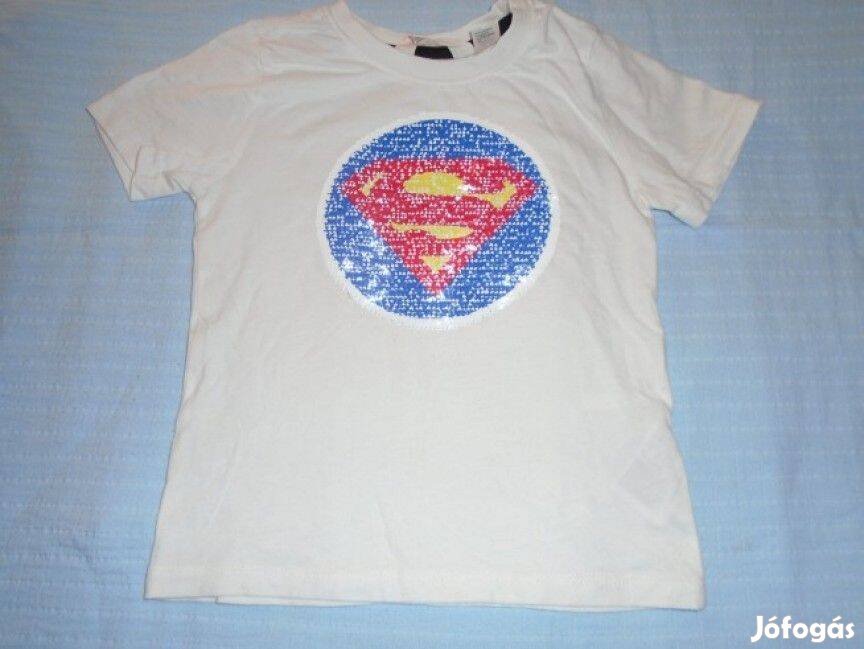 H&M simizős Batman Superman mintás póló 3-4 évesre (méret 104)