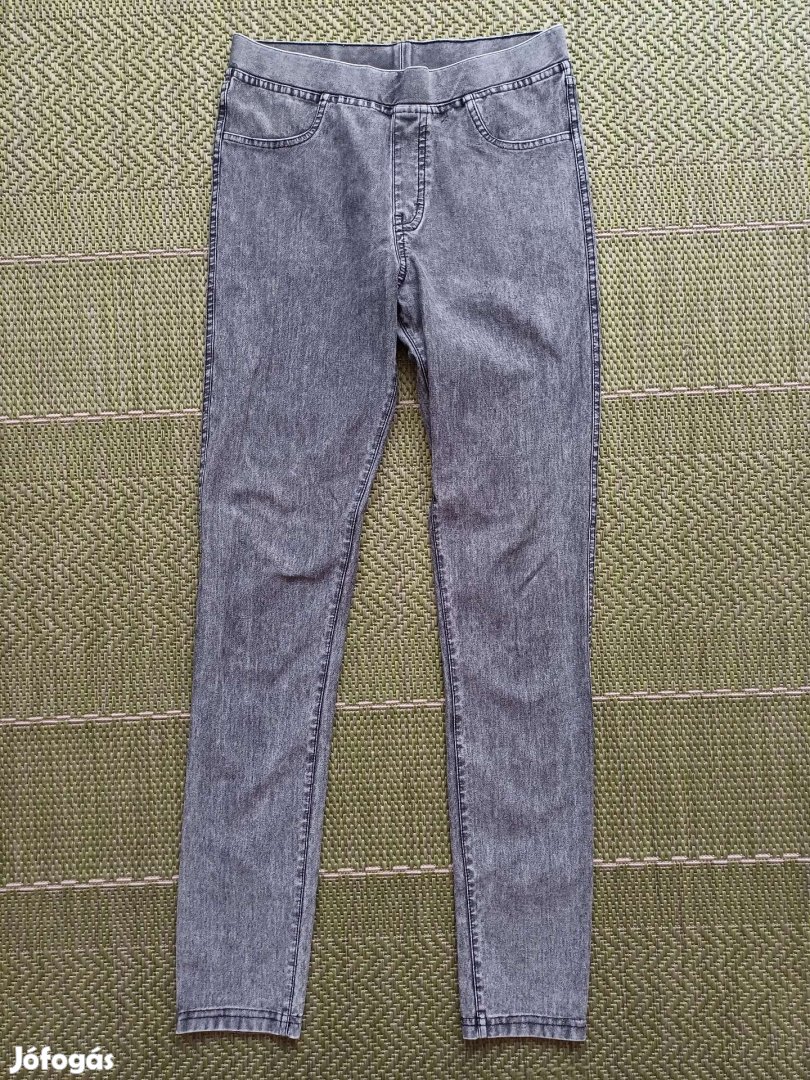 H&M szürke farmer leggings 158-as méretű alig használt