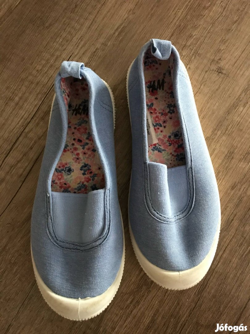 H&M újszerű lányka vászon cipő tornacipő váltócipő 29 bth: 18cm