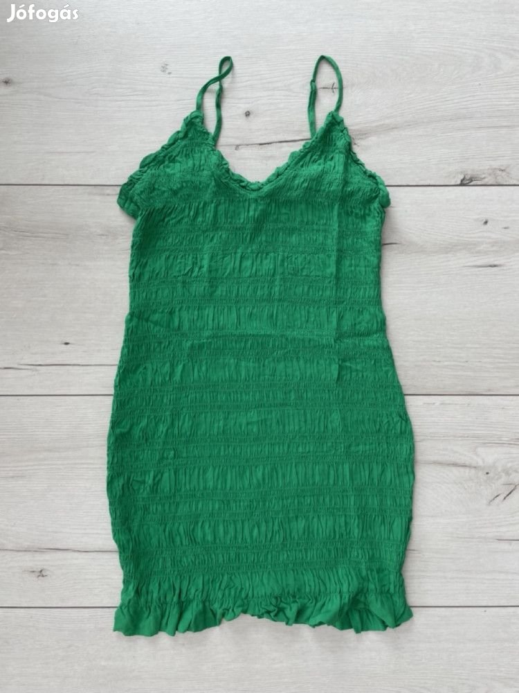 H&M zöld női miniruha - S