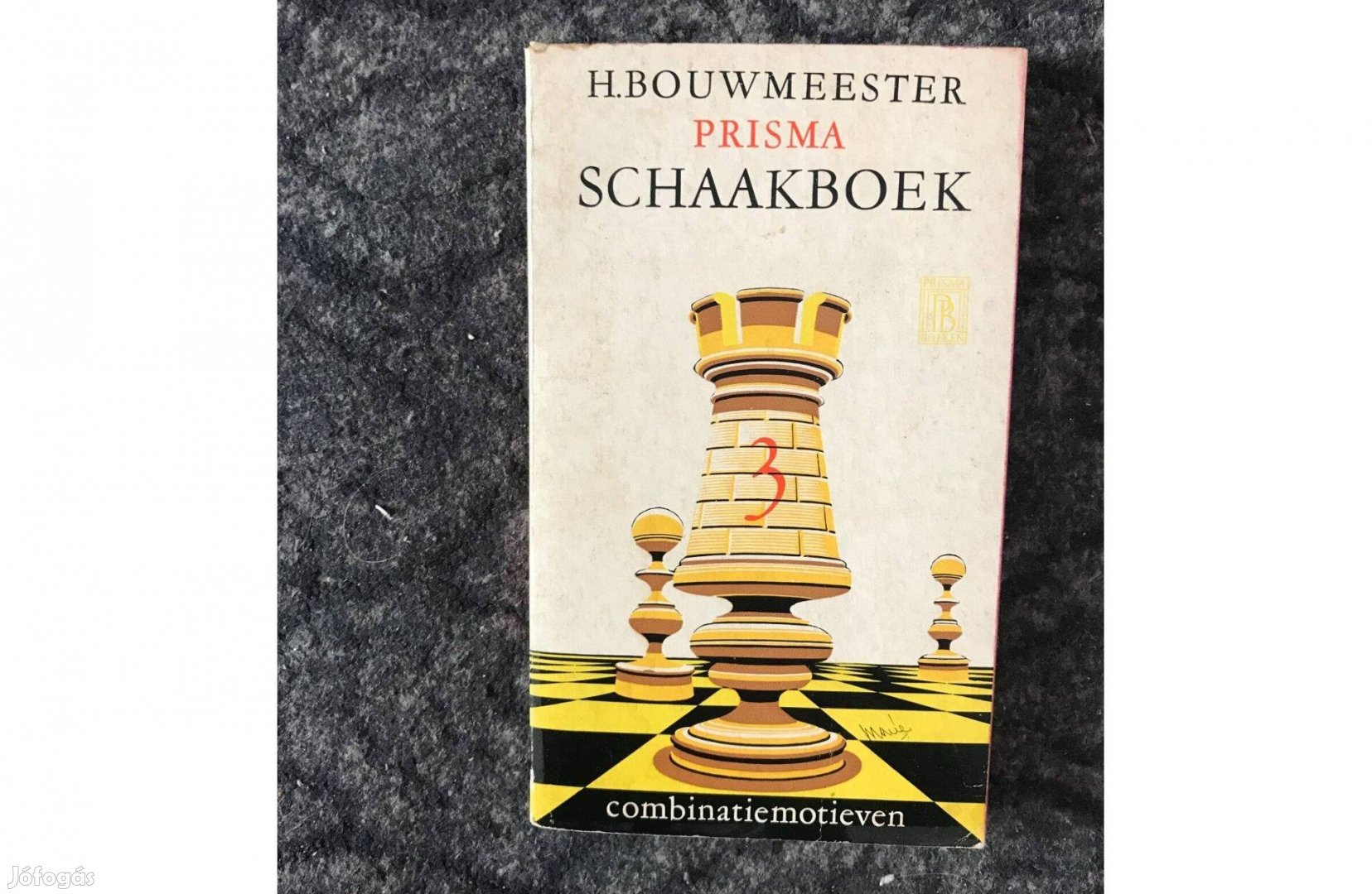 H. Bouwmeester Prisma Schaakboek 3 könyv 1962 Holland nyelvű