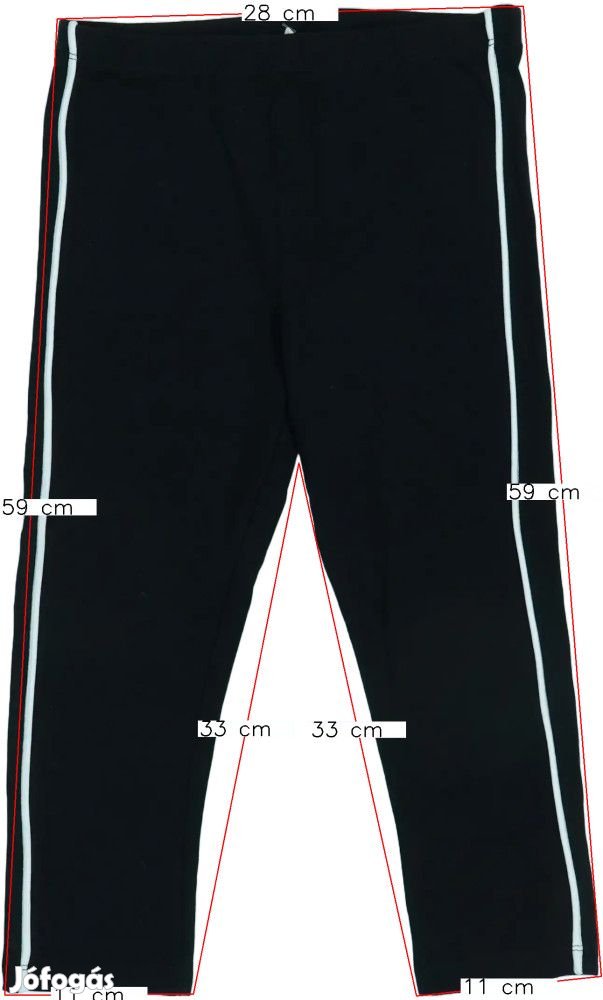 H&amp;M Használt (újszerű) Lány Leggings (Méret: 146)
