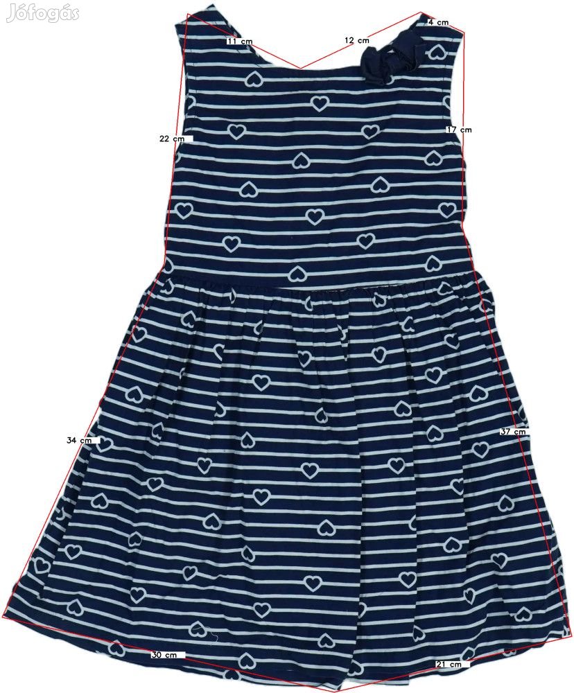 H&amp;M Használt (újszerű) Lány Ruha (Méret: 116)