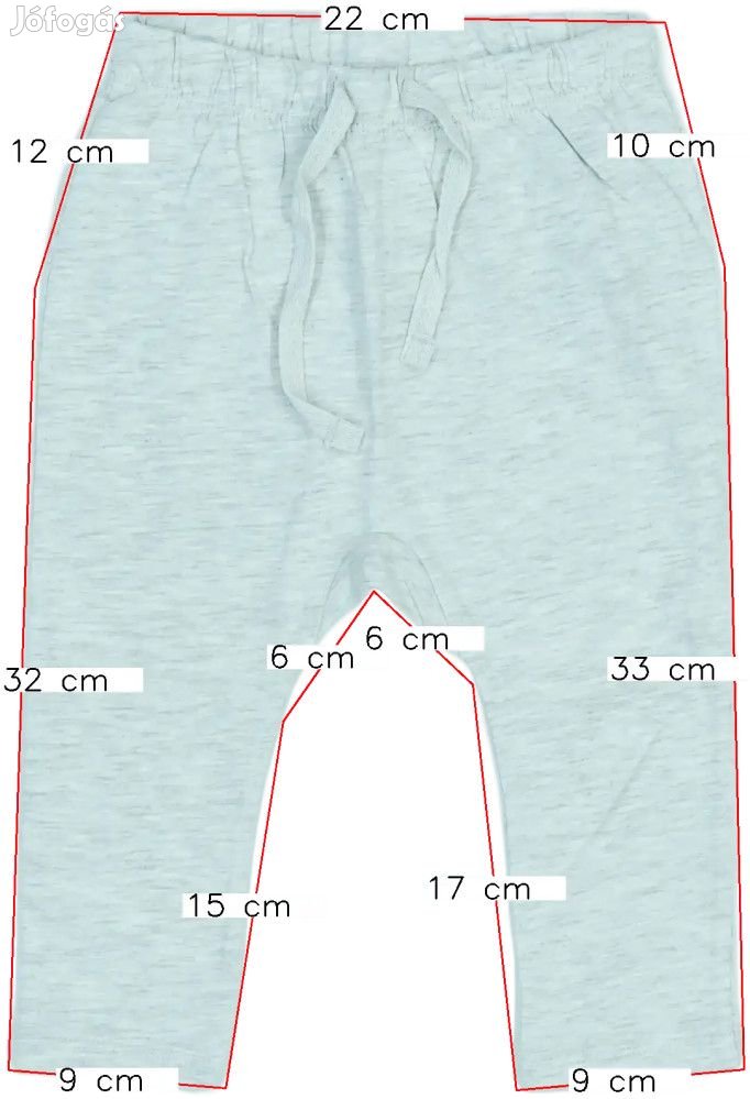 H&amp;M Új (címkés) Fiú Baby nadrág (Méret: 80)