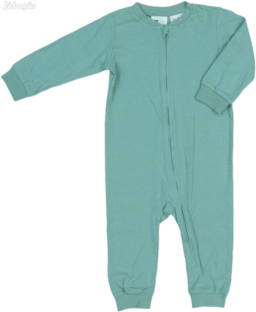 H&amp;M Új (címkés) Fiú Hosszú ujjú rugdalózó (Méret: 80)