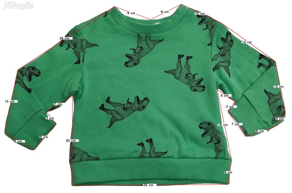 H&amp;M Új (címkés) Fiú Pulóver (Méret: 92)