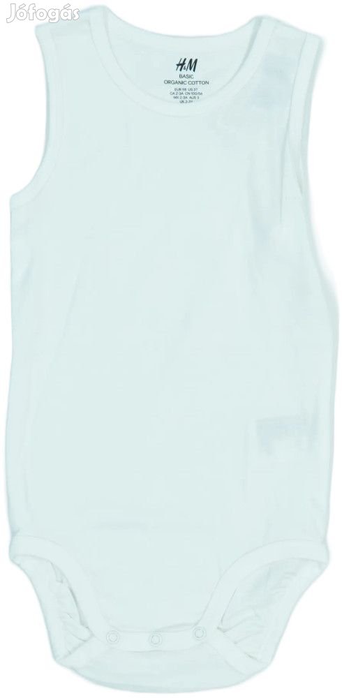 H&amp;M Új (címkés) Fiú Rövid ujjú / ujjatlan body (Méret: 98)