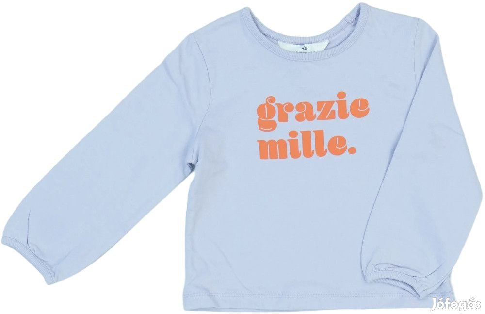 H&amp;M Új (címkés) Lány Hosszú ujjú felső (Méret: 104)