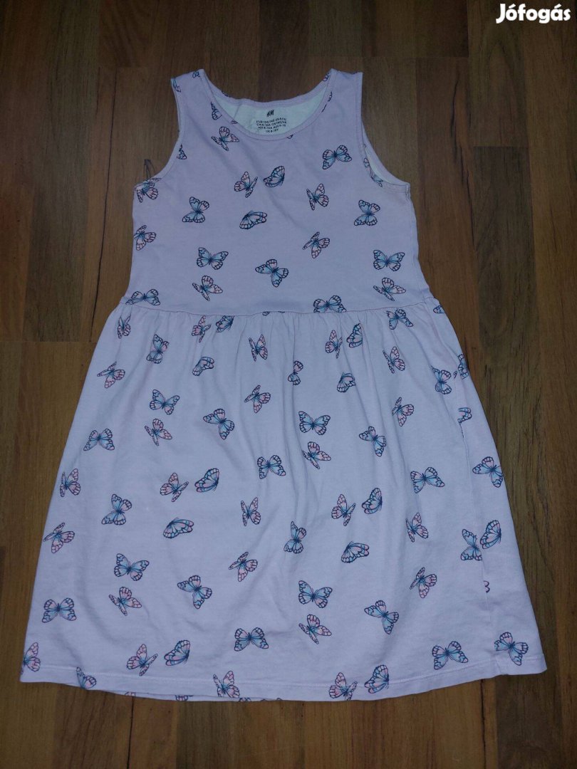 Hm 134140 pillangós lila ujjatlan ruha