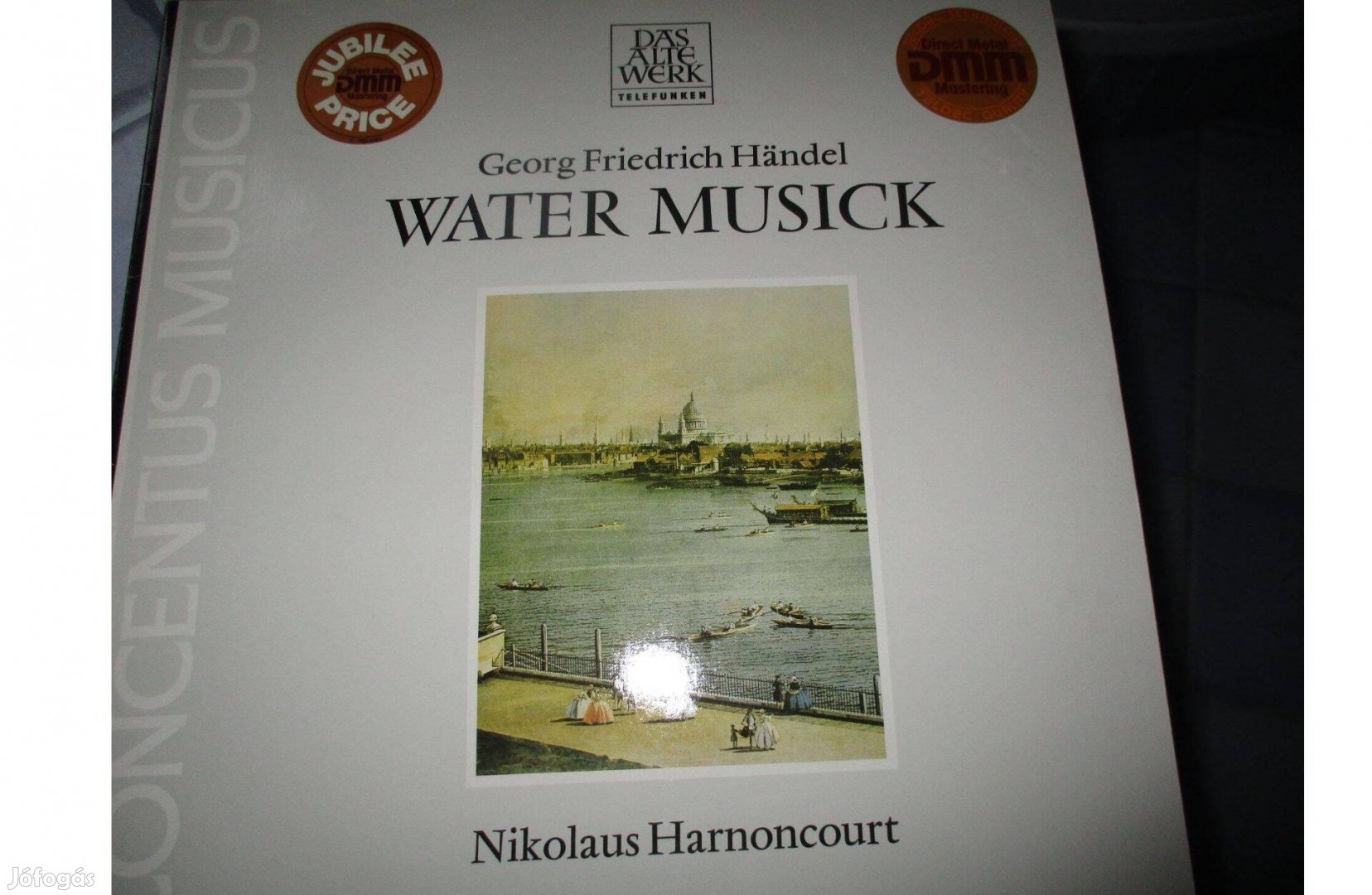 Händel Water Musick bakelit hanglemez eladó