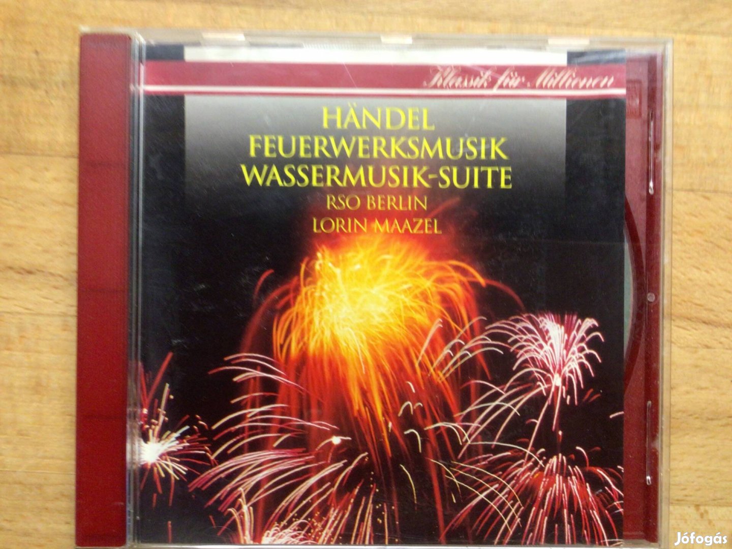 Händel - Feuerwerksmusik , Wassermusik - Suite ( Decca)