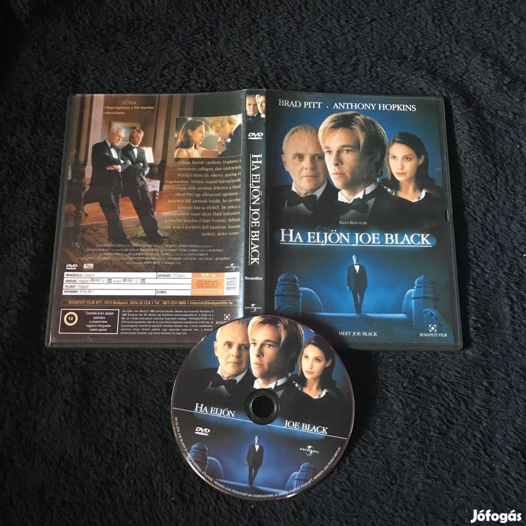 Ha eljön Joe Black DVD