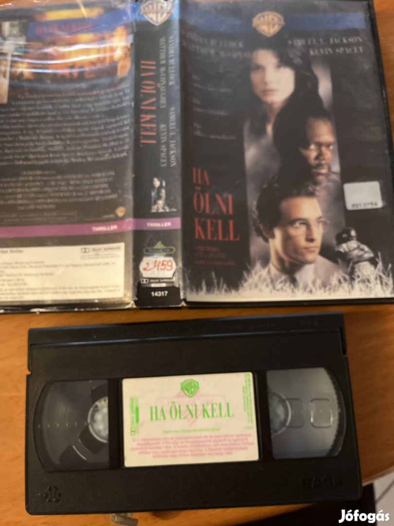 Ha ölni kell vhs. 