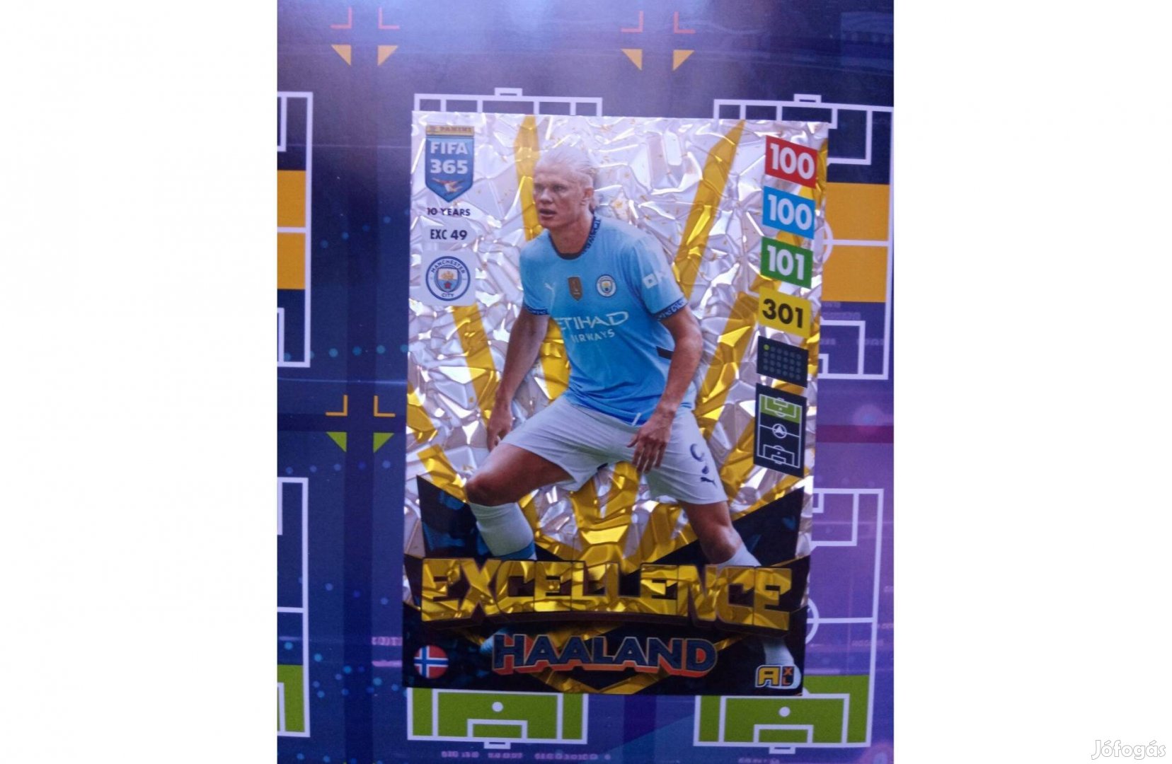 Haaland Fifa 365 2025 Excellence XXL Top Master focis kártya