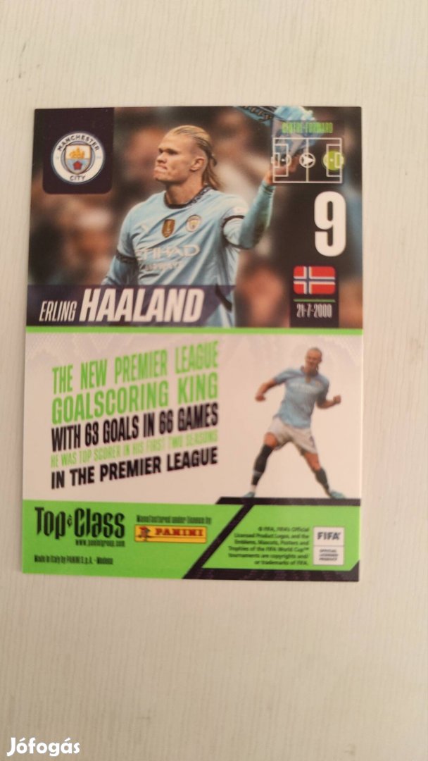 Haaland Unbeatable 2025 Top Class