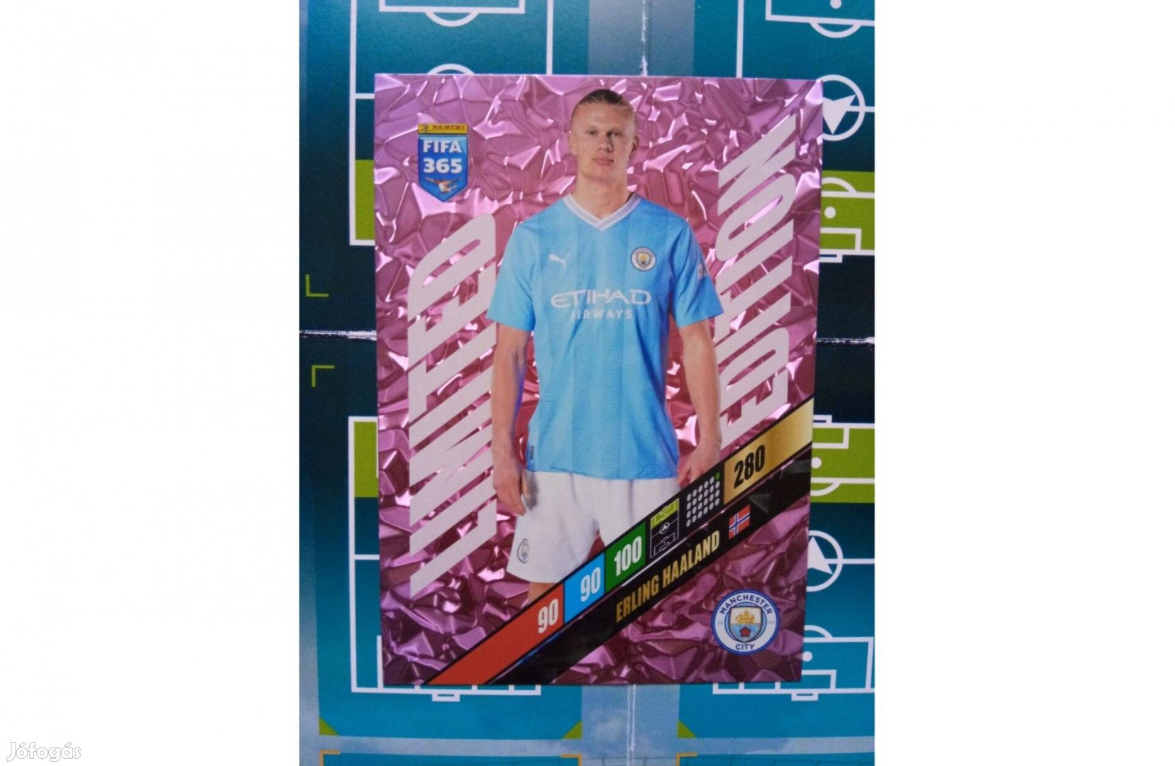 Haaland (Manchester City) Panini Fifa 365 2024 XXL Limited kártya