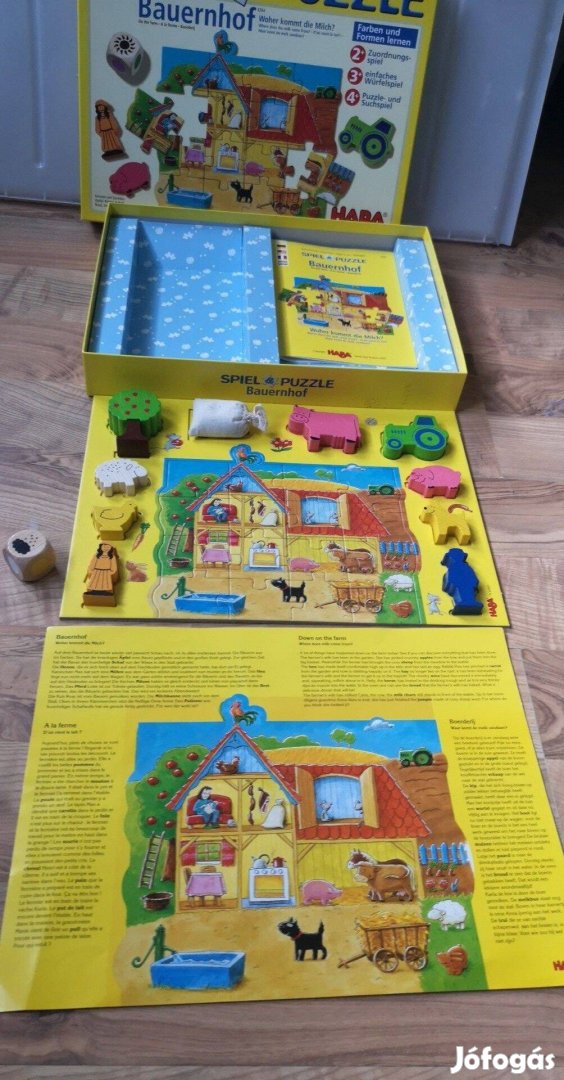 Haba 4264 Farm játék és puzzle