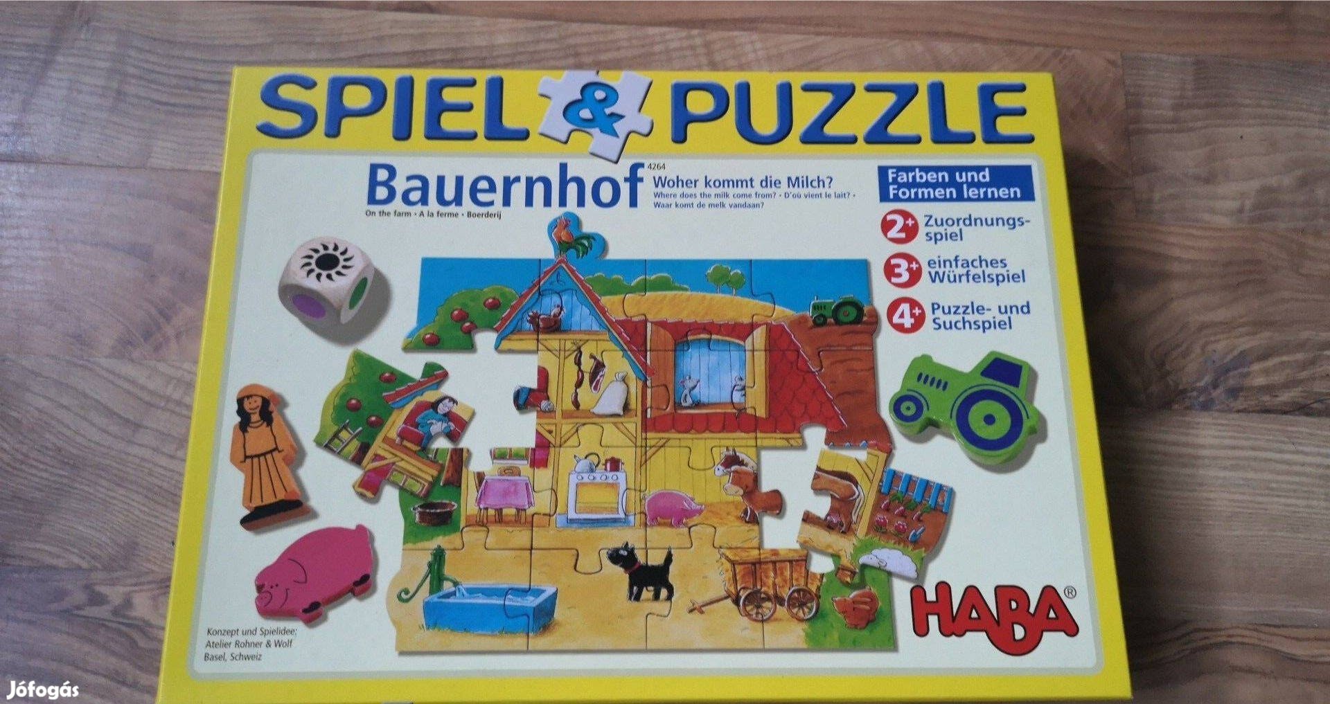 Haba 4264 - Farm játék és puzzle társasjáték