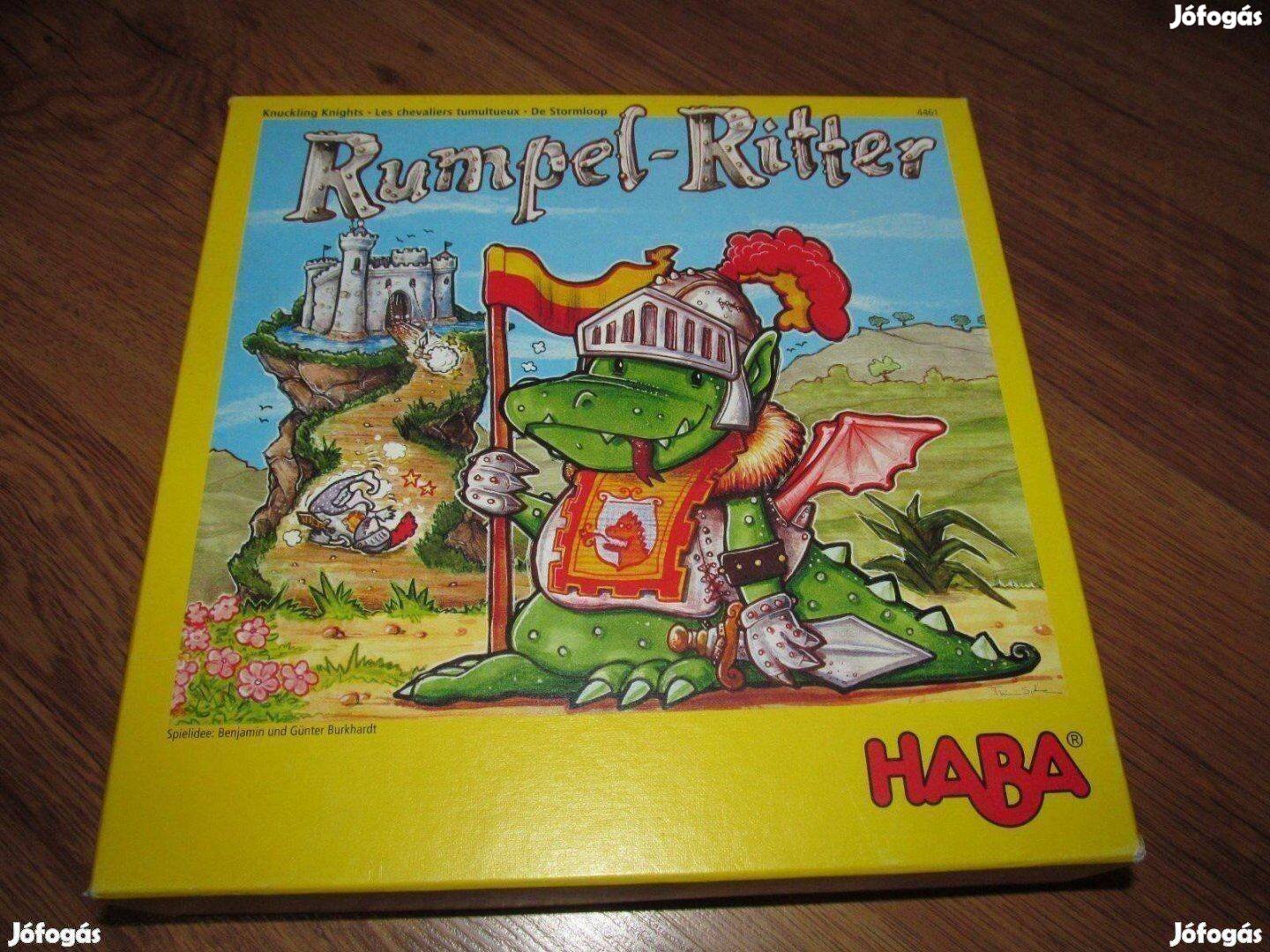 Haba 4461 Rumpel-Ritter / Tülekedő lovagok társasjáték