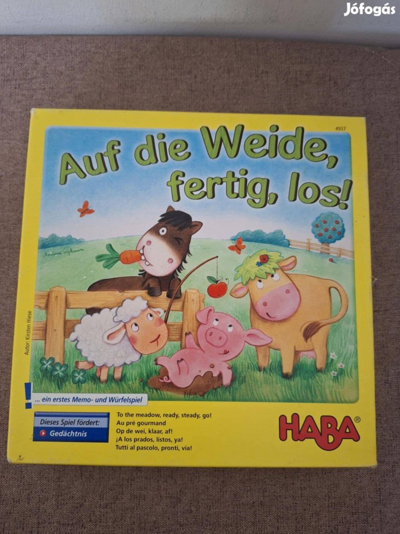 Haba Auf die weide,fertig,los! társasjáték