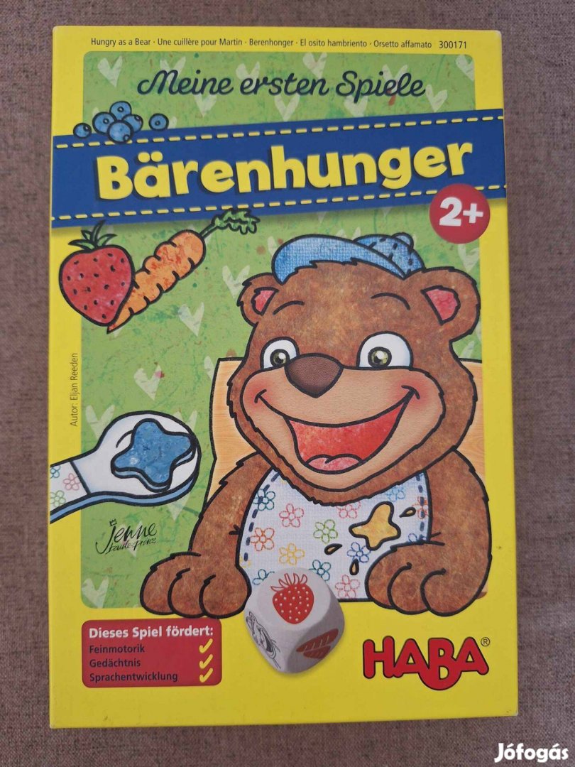 Haba Barenhunger-Éhes mint a medve társasjáték