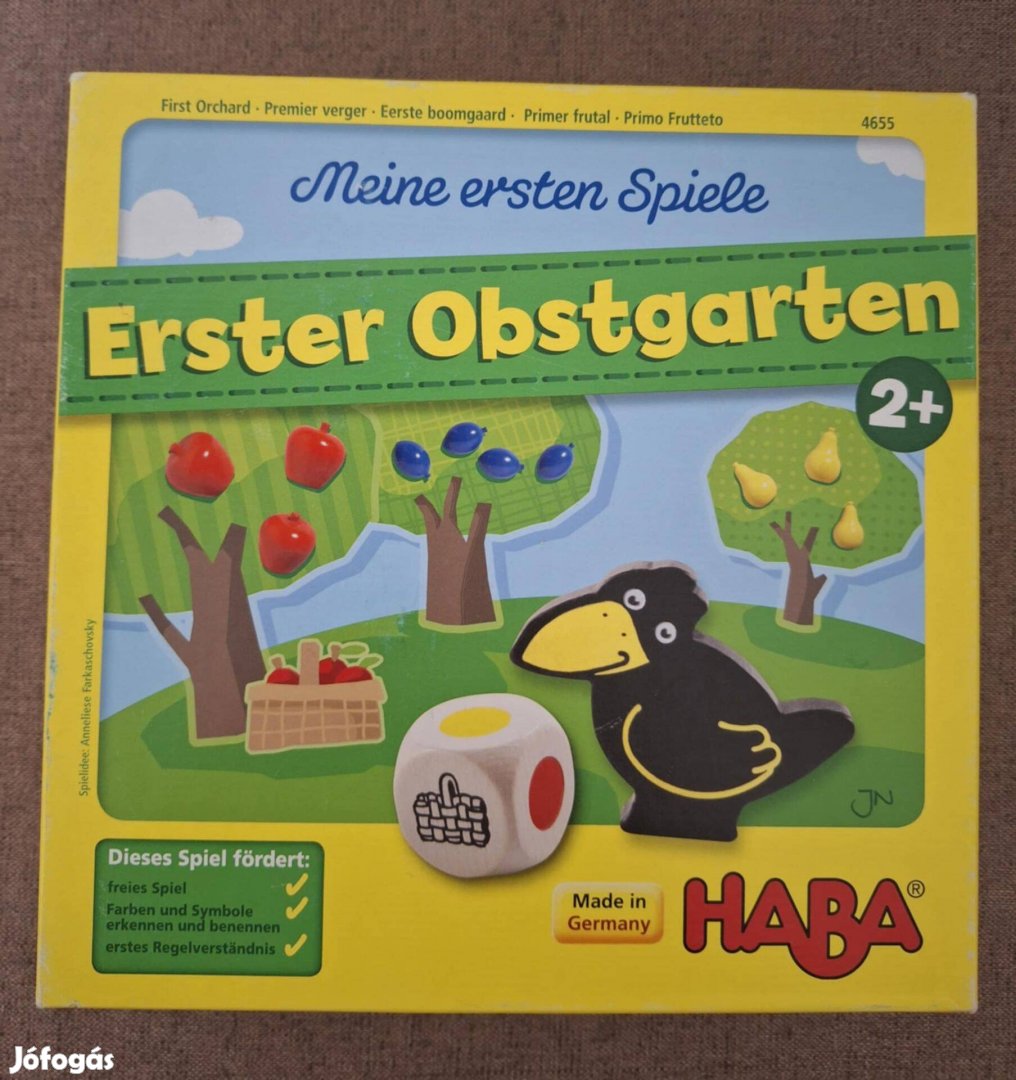 Haba Első gyümölcsöskertem társasjáték