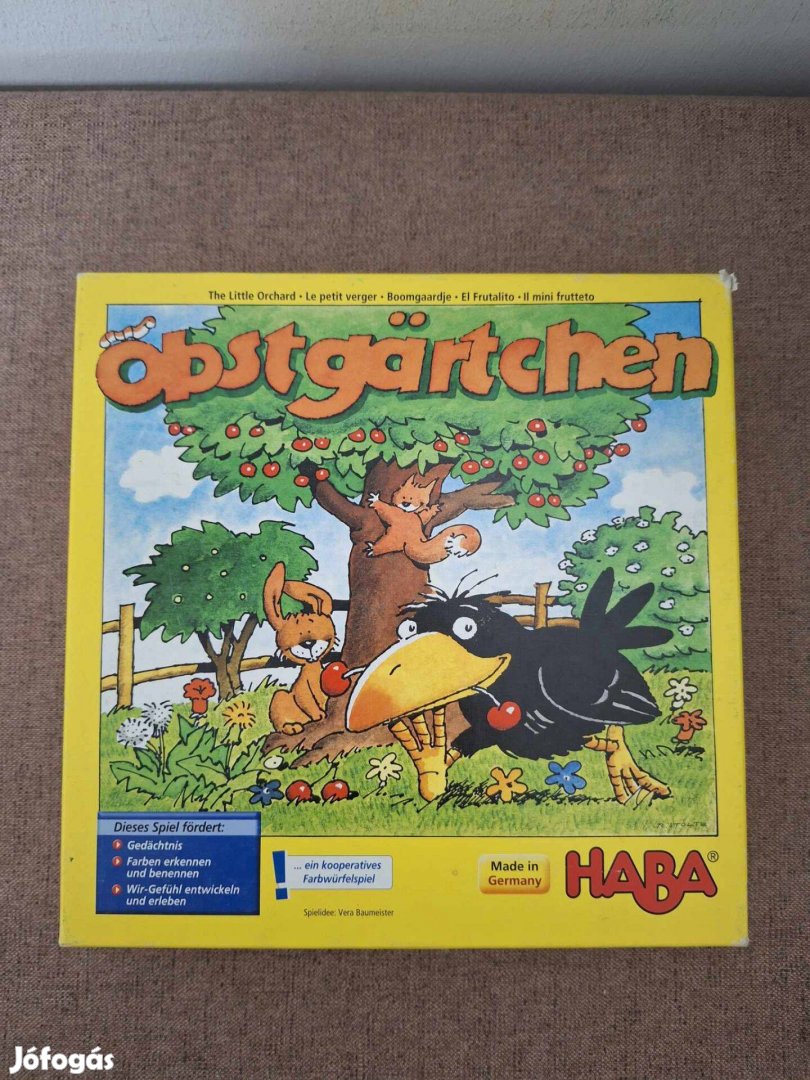 Haba Kis gyümölcsöskert társasjáték