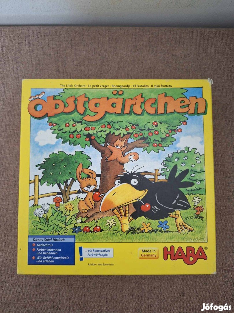 Haba Kis gyümölcsöskert társasjáték