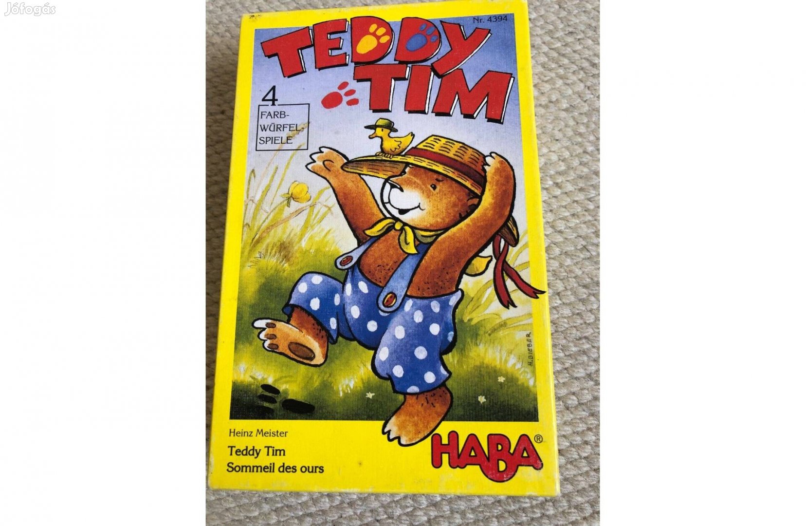 Haba Teddy Tim Mackós társasjáték kicsiknek