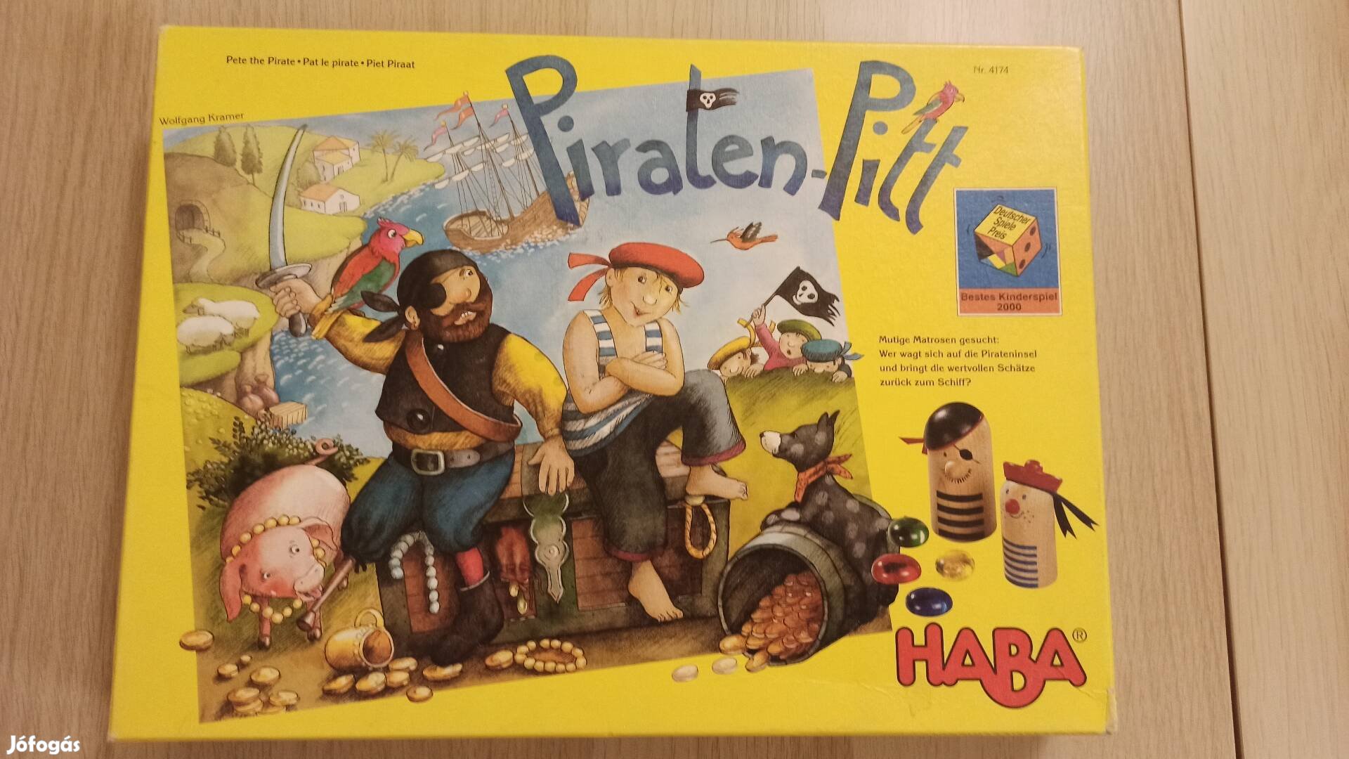 Habár Piratten Pitt társasjáték