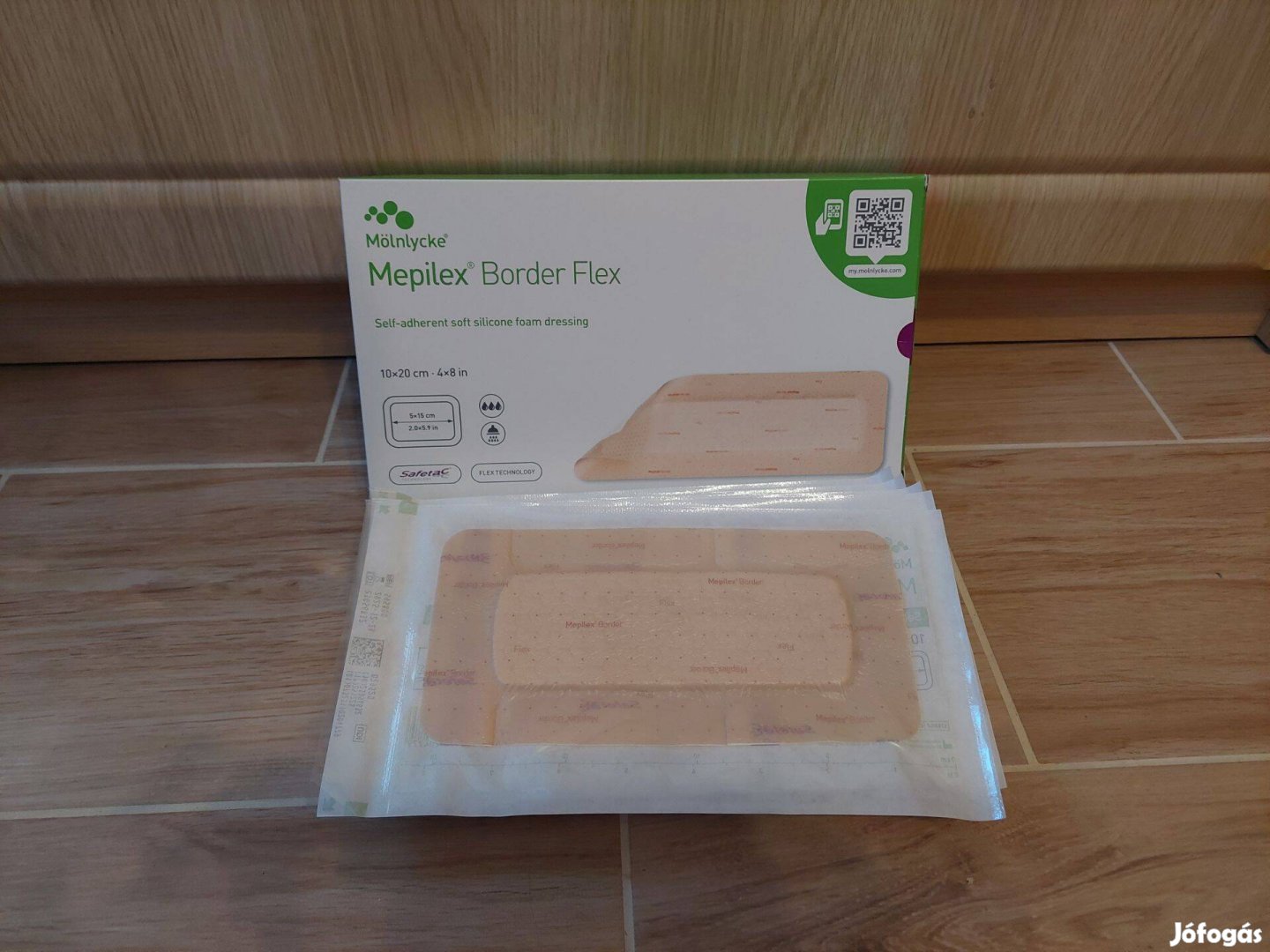 Habkötszer Mölnlycke Mepilex Border Flex 10x20cm 10db