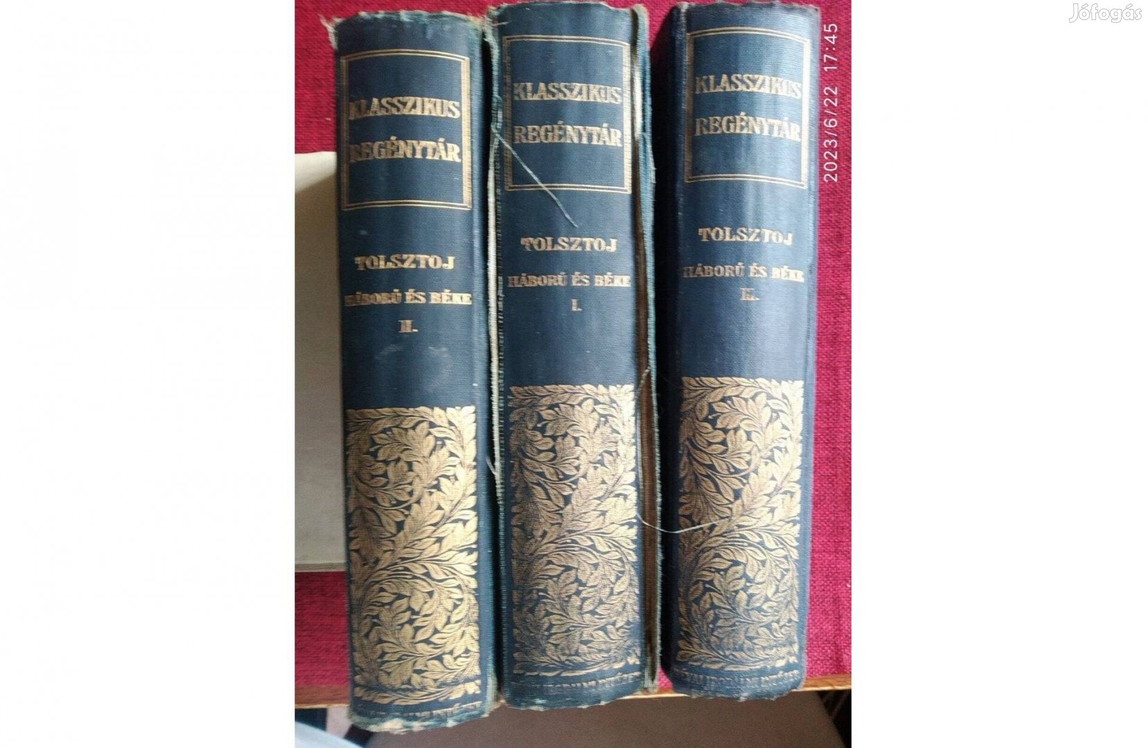 Háború és béke I-II-III. Lev Tolsztoj