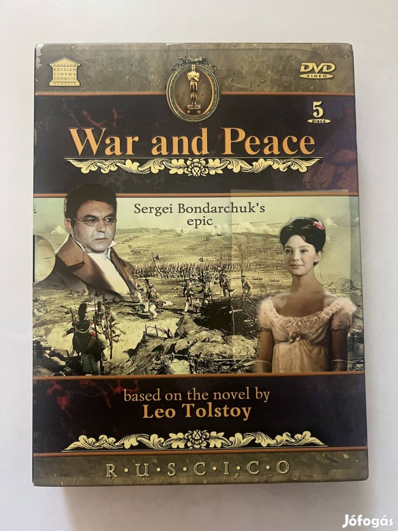 Háború és béke (digipack 5lemezes) dvd