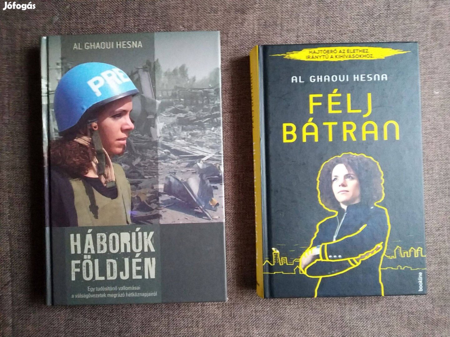 Háborúk földjén Félj bátran Al Ghaoui Hesna Alexandra Kiadó,