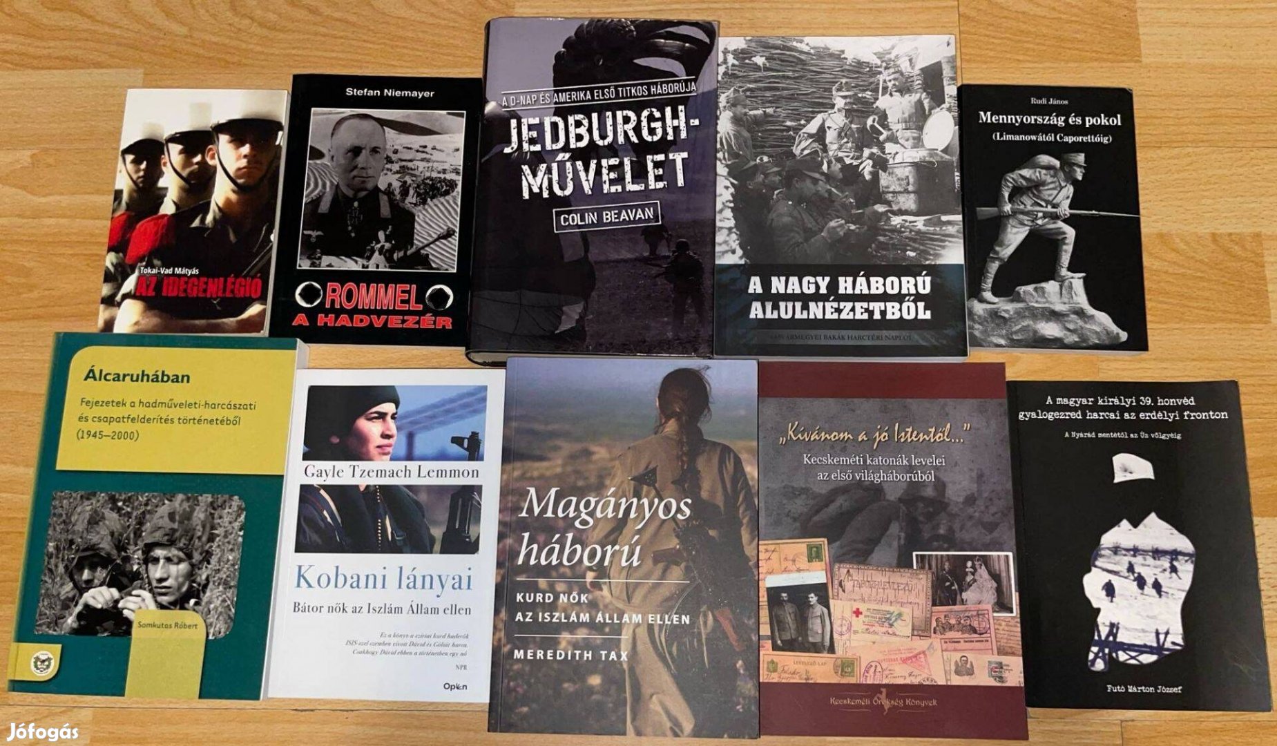 Háborús és katonai könyvek