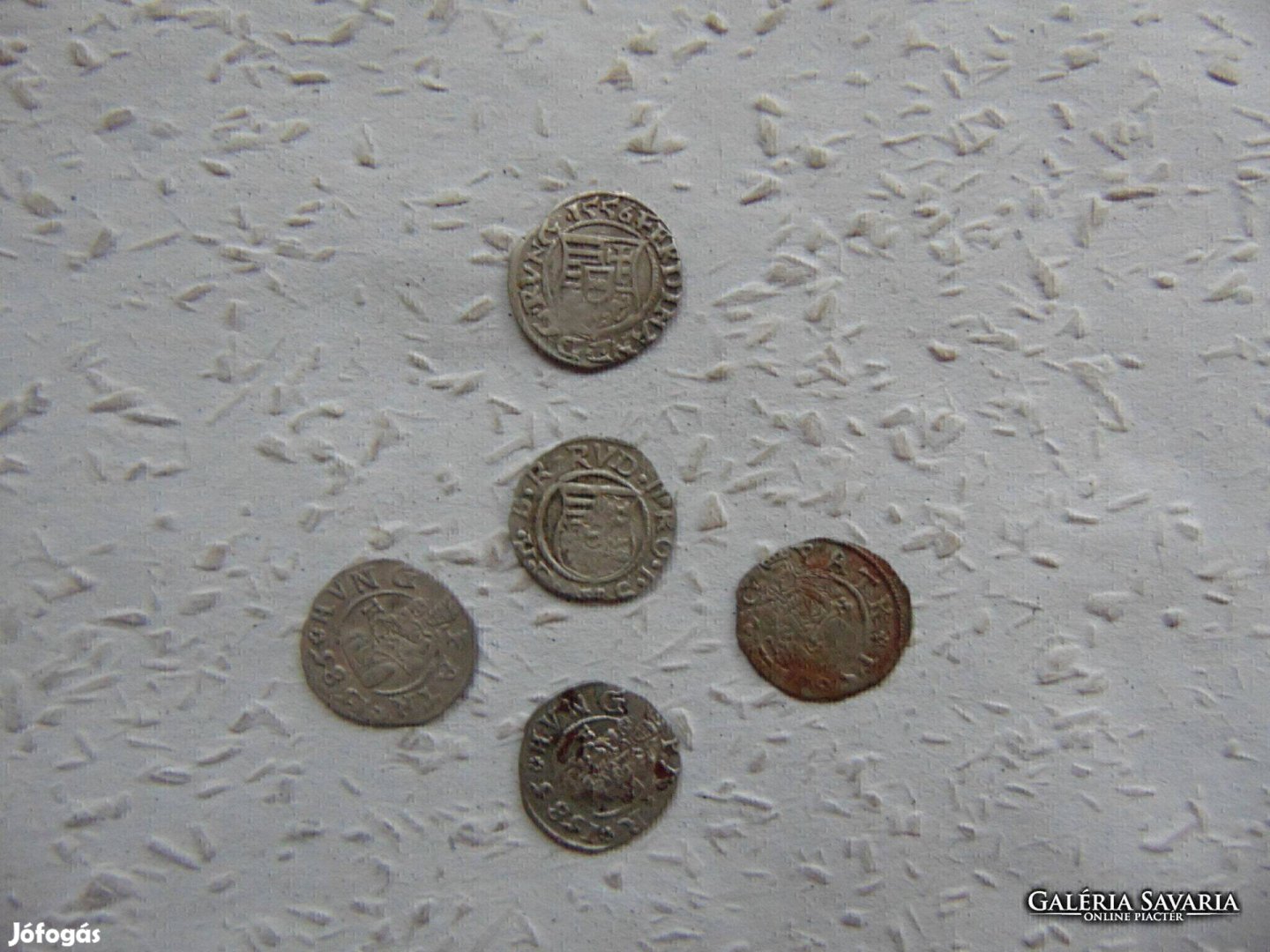 Habsburg ezüst dénár 5 darab LOT ! 10 Kép szerint