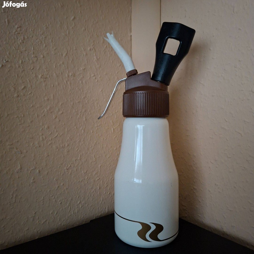 Habszifon ISI fehér színben