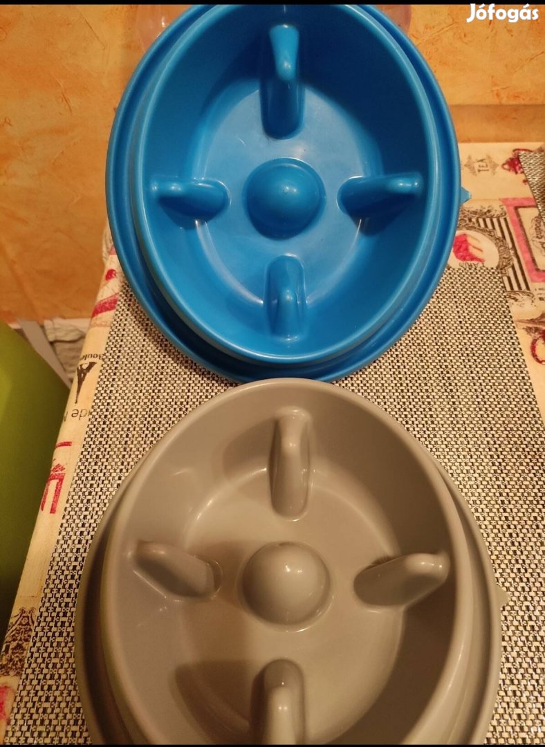 Habzsolás gátló tál, nagytestű kutyák számára