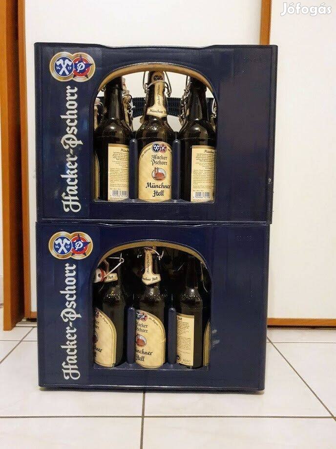 Hacker - Pschorr Csatos üveg, 0,5 liter, 80 db