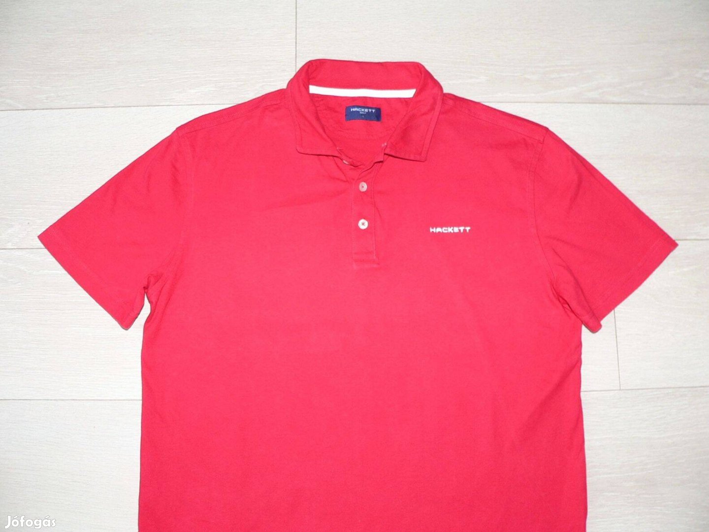 Hackett Golf rövid ujjú galléros póló L