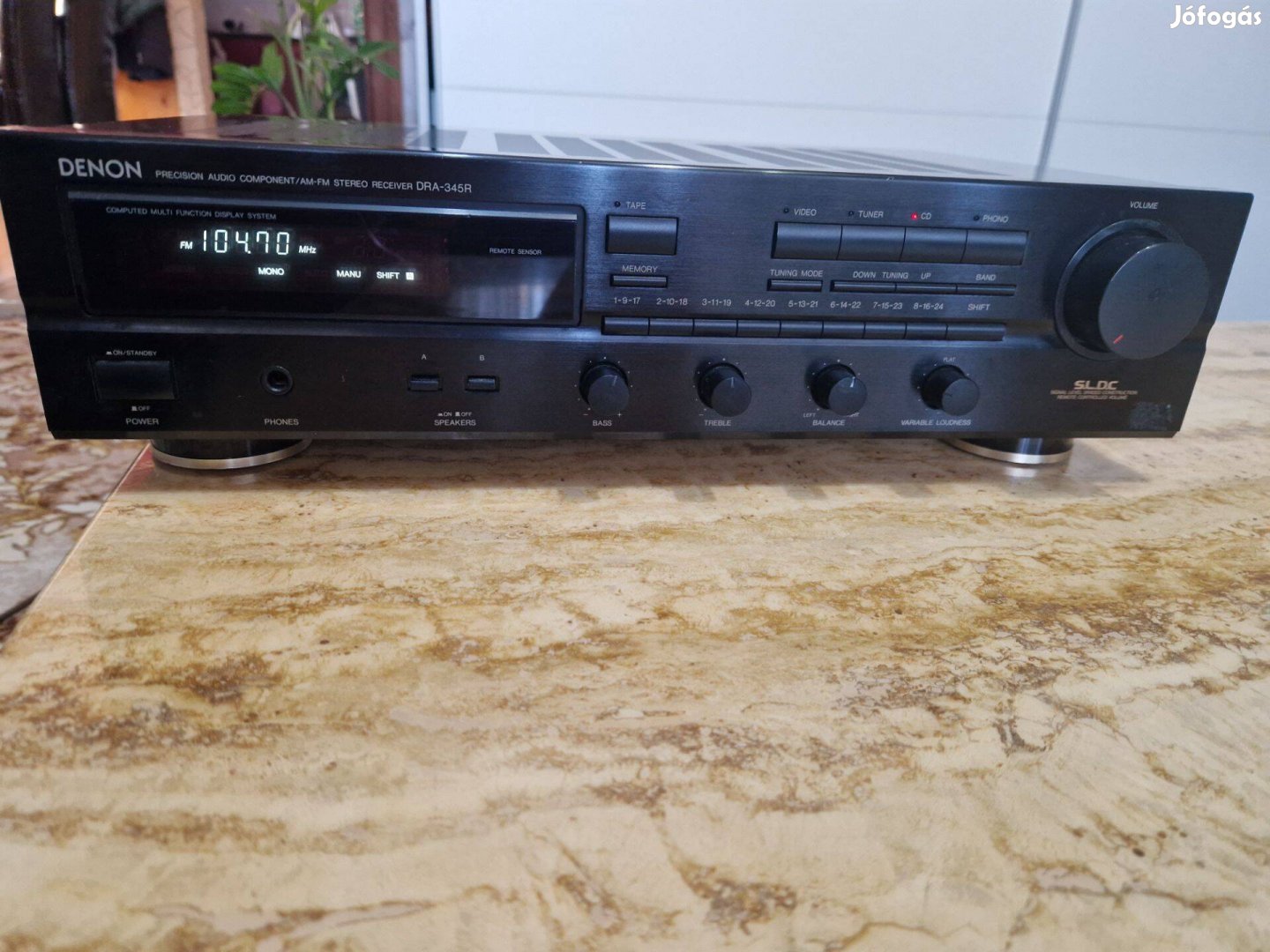 Hadd Szóljon! Denon DRA-345R Hifi Sztereó Rádió erősítő Patika" Számla