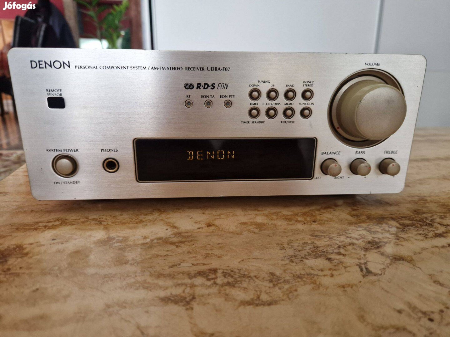 Hadd Szóljon ! Denon Udra-F07 Rádiós Erősítő/Szép Áll. /Számla