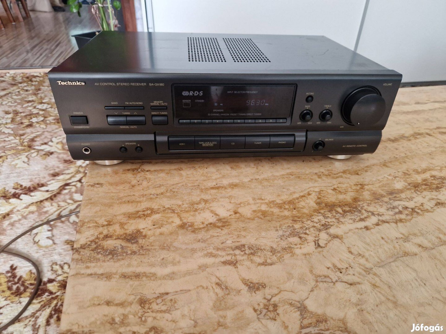 Hadd Szóljon ! Technics SA-Gx 180/ 4 Hangfalas Rádiós Erősítő /Számla