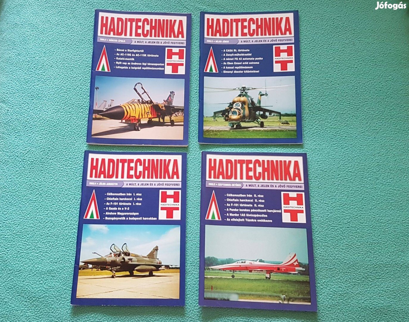 Haditechnika magazinok 20052-20055. számok