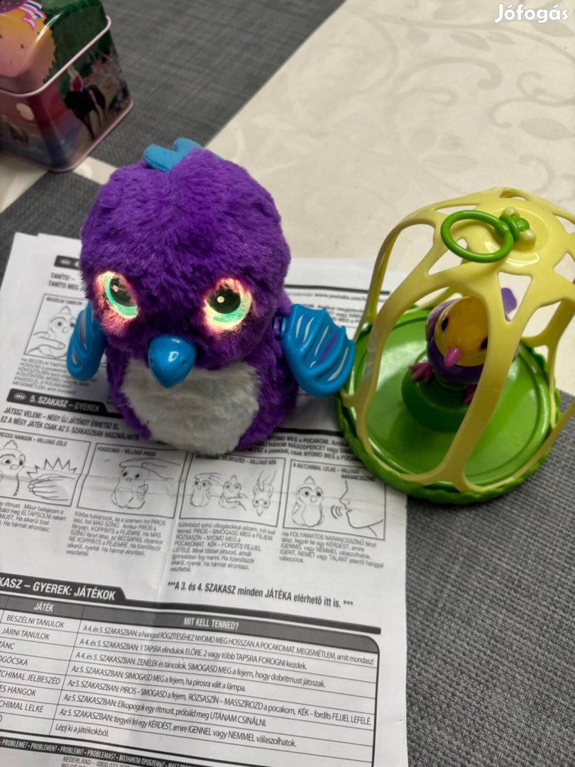 Hadznált Hatchimals és madárka