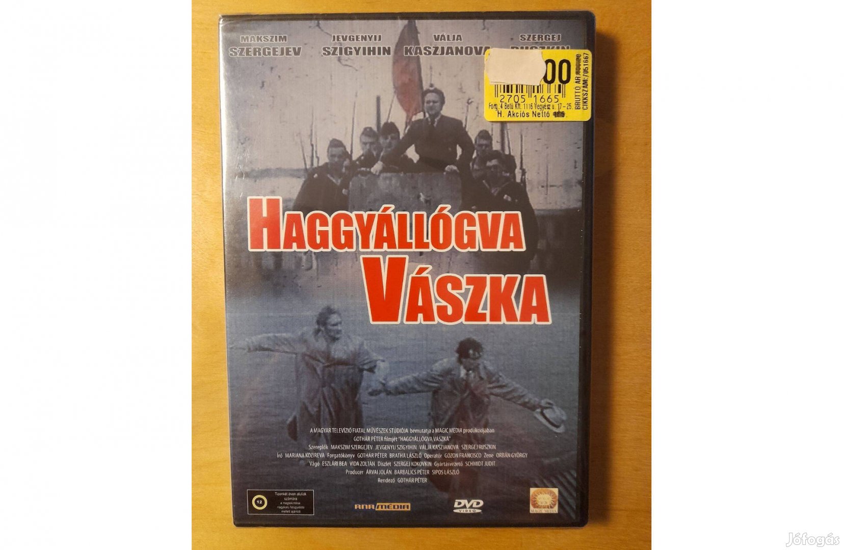 Haggyállógva Vászka című bontatlan DVD eladó