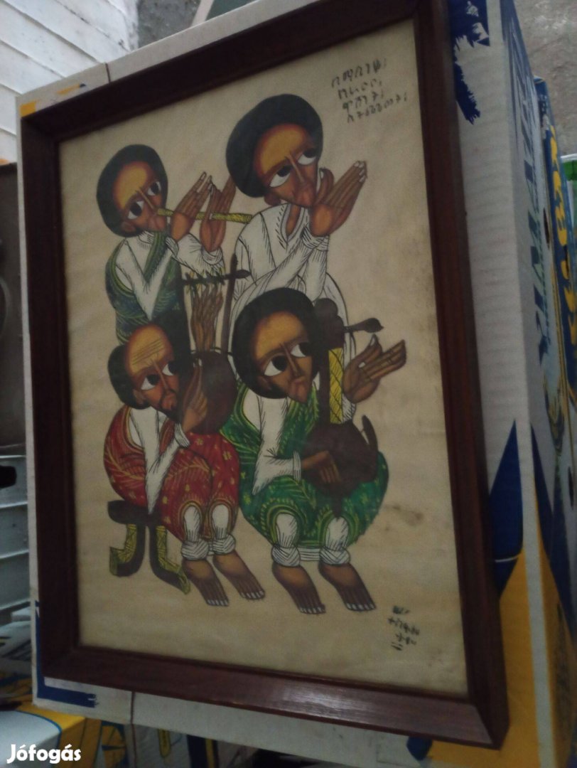Hagyatékból muzsikusok festmény 48000ft óbuda személyesen